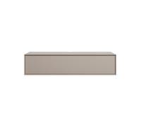 CALICOSY - Meuble TV bas 1 abattant L160 cm ORÉLIA - Sable
