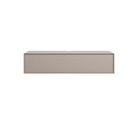 Calicosy Meuble TV bas 1 porte abattante 160 cm de large ORÉLIA