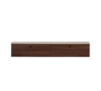 Calicosy Meuble TV Suspendu 2 abattants L140 cm - Roy