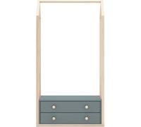 CALICOSY - Penderie 2 Tiroirs L80 cm - Esteban