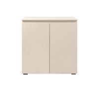 CALICOSY - Petit buffet 2 portes cachemire L80 cm - ELVA - Beige