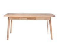 Calicosy Table à Manger Extensible de 160 à 200 cm en Bois Massif - SOLINE