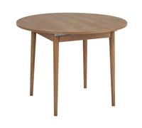 CALICOSY - Table à manger ronde extensible de 100 à 131 cm - KLARA - Chêne