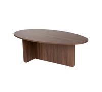 Calicosy Table Basse avec Plateau Ovale L120 cm - Anna