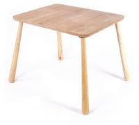 CALICOSY - Table pour enfant avec pieds en bois massif L60 cm - MAEL