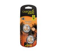 California Scents Mini Diffuseur Monterey Vanilla parfum pour voiture 2 x 3 ml