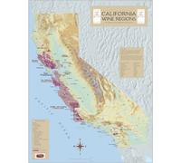 Californie - Les zones viticoles américaines les plus importantes | Vinmaps - Paper