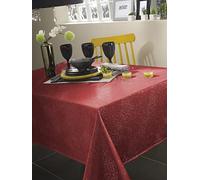 CALITEX Electra Nappe Polyester Rouge, 140 x 300 cm