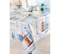 Calitex Escapade Nappe PVC Bleu 250 x 140 cm