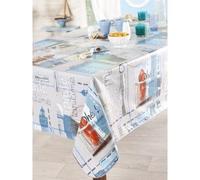 Calitex Escapade Nappe PVC Bleu 250 x 140 cm