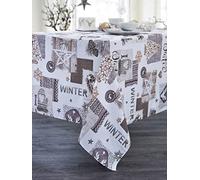 CALITEX Gibret Nappe Polyester Naturel, 150 x 300 cm