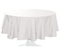 CALITEX Nappe DAMASSEE Ombra Blanc Ovale 180x240