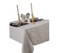 CALITEX Nappe DAMASSEE Ombra Gris Perle 150X200