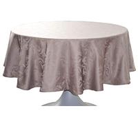 CALITEX Nappe DAMASSEE Ombra Taupe Ovale 180x240