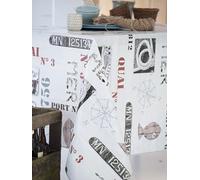 CALITEX Toile Cirée Cordage Finition Biais 140x250 cm