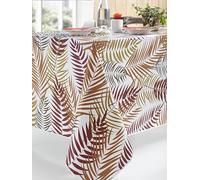 CALITEX Toile Cirée Sumatra Finition Biais Ronde 140 cm