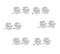 CALLARON 12pcs Boîte à Bonbons Créative de Cœur pour Mariage Blanc en Plastique Écologique Léger pour Fête Saint-valentin