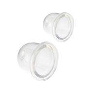 CALLARON 2 Pcs Poire D'amorçage à Gaz en Plastique Étanchéité et Élasticité Standard pour Tronçonneuse et Taille-haie, Modèles L