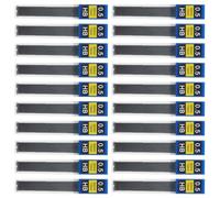 CALLARON 20 Boîtes Mine de Plomb pour Crayon Mécanique 0,5 MM 2b, pour | Résine Noire, Compatible avec Crayons Mécaniques, Conditionnement Portable, Usage Scolaire