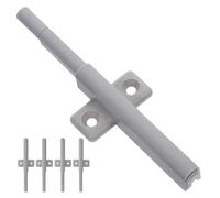 CALLARON 5 Pièces Loquet à Pousser pour Ouvrir Porte de Placard en Abs et Fer Aimant, Système Push To Open pour Armoire, Prévient L'usure et Facilite L'ouverture