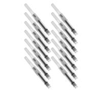 CALLARON 50 Pièces Convertisseur D'encre pour Stylo Plume à Visser 3,4mm | Plastique Transparent, Mécanisme à Piston, Recharge Facile, Débit Précis, Usage Encre en Bouteille