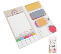 CALLARON Autocollants Mémo à Usage Quotidien, Design Cartoon, Papier | Portable, Repositionnable, Adhésif Fort, pour Bureau et Maison, Bloc Pratique, Note de Rappel