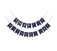 CALLARON Bannière Fête des Pères 2026 en Papier Design Scintillant, Photo Props pour Décoration Home et Fête des Pères, 1 Set Élégant et Festif
