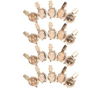 CALLARON Base Vierge pour Broche Métal Ronde 35mm avec Clip Canard 50pcs, Matériel pour Loisirs Créatifs et Fabrication Facile de Broches, pour Hobby Artisanal