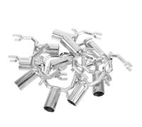 CALLARON Branche de Soutien Support de béquille d'arbre en Fer Argent 10 pcs tête de Fourche Portable légère Haute dureté pour Jardin extérieur et verger