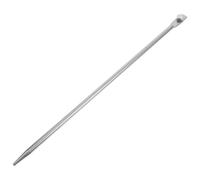 CALLARON Clôture poste bâton de sol galvanisé 50 cm en fer, barres de mise à la terre électriques pour appareils électriques et appareils ménagers