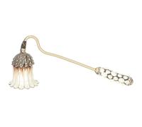 CALLARON Éteignoir à Mèche en Métal Longue Poignée Pratique pour Bougies D'aromathérapie et Bougies en Pot, Accessoire Élégant Maison et Présent de Noël