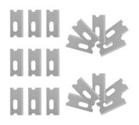 CALLARON Lames de rechange pour dénudeur de câbles 30 pièces, acier 21 x 10 mm, coupe sans bavure, pour sertisseur de câble Ethernet, usage industriel