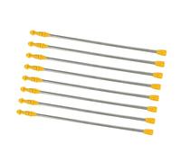 CALLARON Lance Télescopique Portée 45-80cm 8pcs en Acier Inoxydable Usage Polyvalent et Robuste pour Pulvérisateur de Jardin et Ferme pour Arrosage