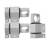 CALLARON Loquet à Ressort en Alliage D'aluminium 3pcs, Verrouillage Automatique, Installation Adaptable pour Portes en Bois, Armoires et Fenêtres en Intérieur Calme