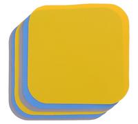 CALLARON Lot de 6 Tapis de Préhension en Caoutchouc Carré Antidérapants pour Ouvre-bocaux et Bouteilles, Pratique et Simple à Utiliser Cuisine
