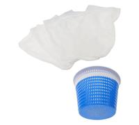 CALLARON Panier de Remplacement pour Skimmer de Piscine Bleu avec Chaussette Filtre en Tissu, Réduit L'encrassement Pompe, pour Piscines Creusées en Extérieur