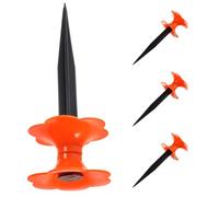 CALLARON Piquets de Guidage Fonction Directionnelle D'arrosage en PP 4pcs pour Tuyau D'arrosage Support Équipement Robuste pour Jardin et Pelouse pour Extérieur