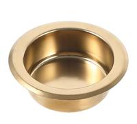 CALLARON Pot à Souder Facile à Utiliser Design Polyvalent et Couleur Or Petit en Acier Inoxydable Plaqué Titane pour Soudure Électronique DIY
