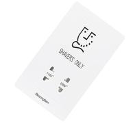 CALLARON Prise Murale Unipolaire 220v pour Rasoir Électrique en PC et Cuivre Blanc Sécurité Anti-insertion pour Salle de Bain et Hôtel