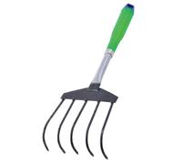 CALLARON Râteau à Griffes en Acier Inoxydable pour Creuser Coquillages, Outil à Main Robuste Dents Pointues, pour Plage et Jardinage Extérieur Couleur Aléatoire