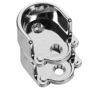 CALLARON Support pour Tringle de Penderie Lot de 2 Pièces en Acier Inoxydable Argenté, Facile à Installer et Retirer pour Barre de 25 Mm, pour Salle de Bain et Hôtels