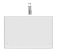 CALLARON Tableau Blanc de Table en Acrylique Transparent Effaçable pour Écrire Tableau Mémo Décoratif Rappels et Planning Quotidien pour Bureau