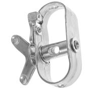 CALLARON Treuil à Câble en Aluminium pour Couverture Hiver Piscine Hors Sol, Tendeur Robuste pour Serrage et Protection Câble Argenté