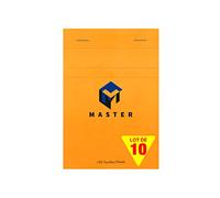 Calligraphe 10706C Lot 10 bloc A6 100f petits carreaux Orange