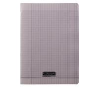 Calligraphe Cahier piqué 8000 POLYPRO A4 – 48 pages grands carreaux 90 g – Gris