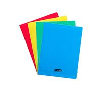 Cahier piqué 8000 POLYPRO A4 140 pages grands carreaux 90 g - Assortis