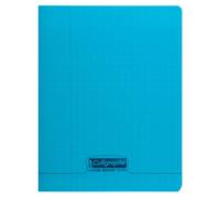 Cahier piqué - CLAIREFONTAINE - 17x22 cm - 48 pages - 90g - Seyès - Bleu