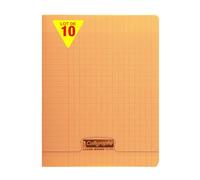 Calligraphe 18116Cpack - Lot 10 Cahiers Gris 17x22cm 60p GC Polypro