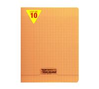 Calligraphe 18176Cpack - Lot 10 Cahiers Gris 24x32cm 48p GC Polypro