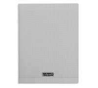 CLAIREFONTAINE Calligraphe Cahier Piqué Polypro Gris 24 x 32 cm 96 Pages